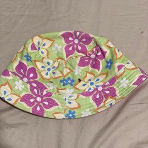 Vintage y2k floral bucket hat
